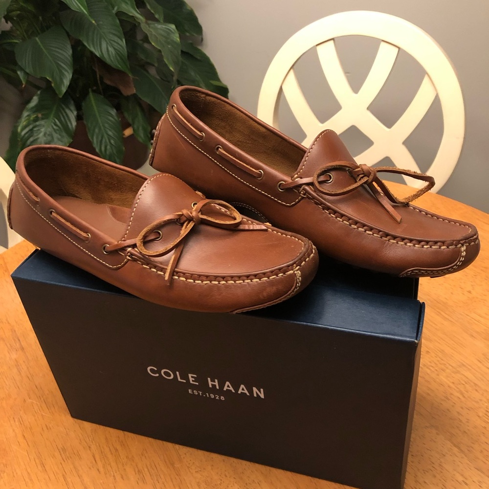 Cole Haan Gunnison Driver Moccasins - Brown